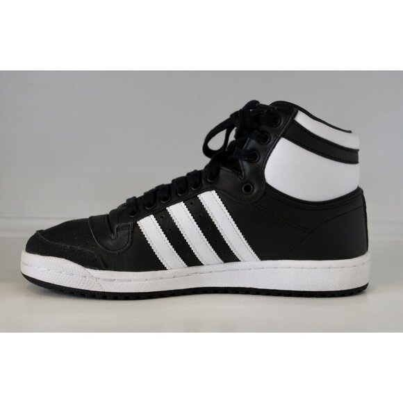 ADIDAS Top Ten Black & White High Top Sneakers Shoes, Size Men\'s 8 main image 10